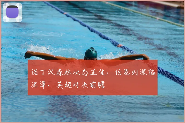诺丁汉森林状态正佳，伯恩利深陷泥潭，英超对决前瞻